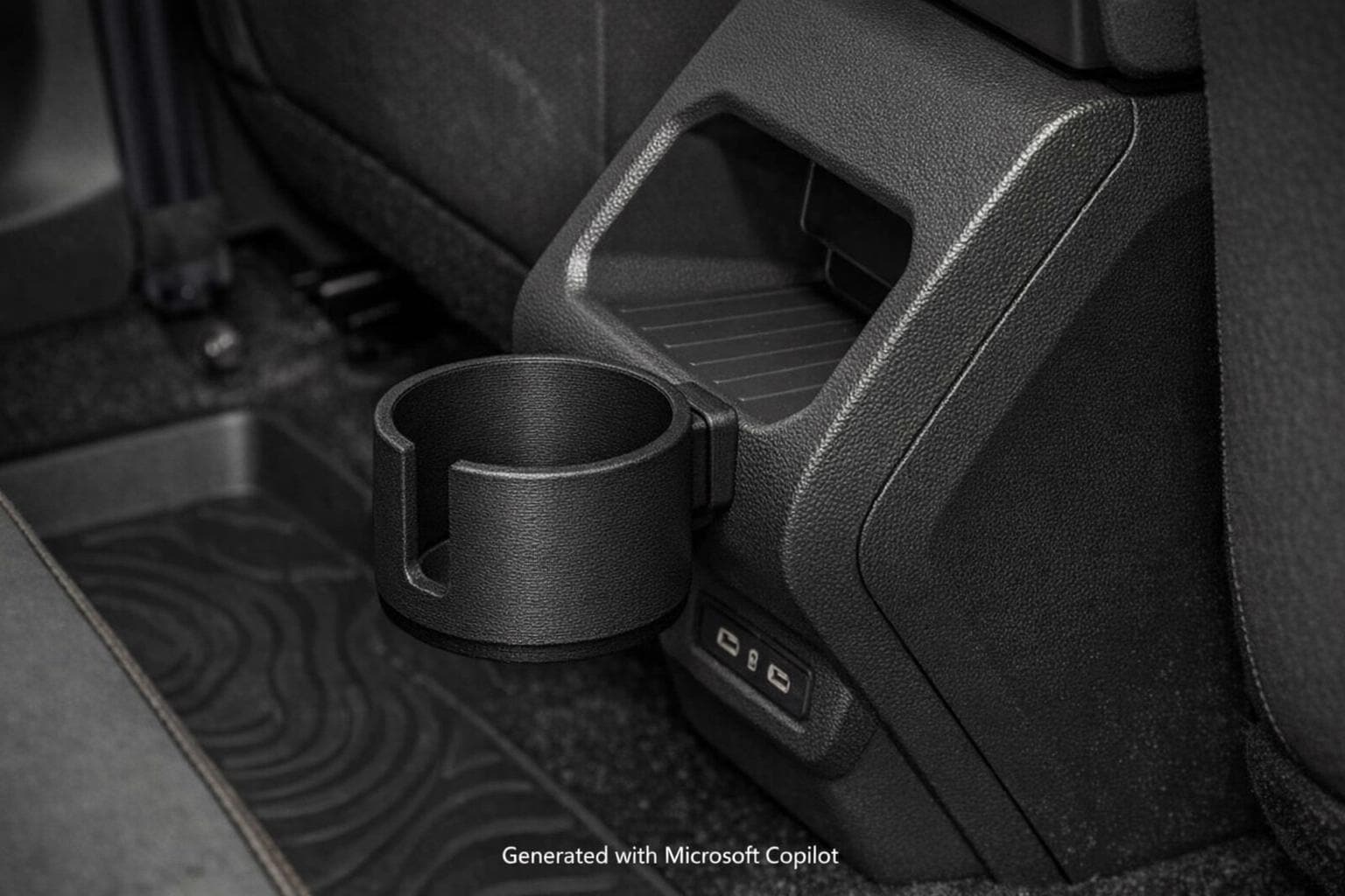 Cupholder compatible with Dacia YouClip
