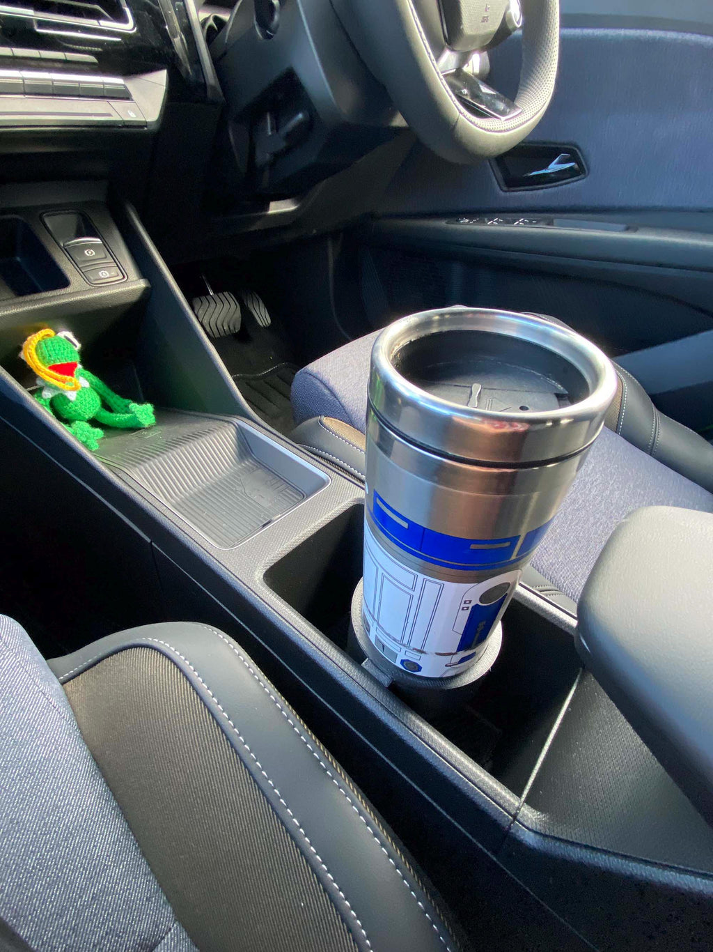 Renault 4/5 E‑Tech Centre Console Cupholder | Secure Drop‑In Insert
