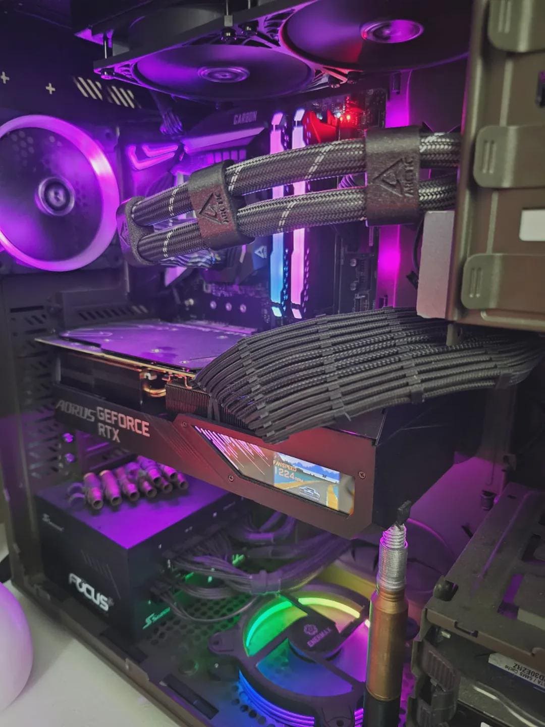 Arctic Cooling AIO Radiator Tubes Comb